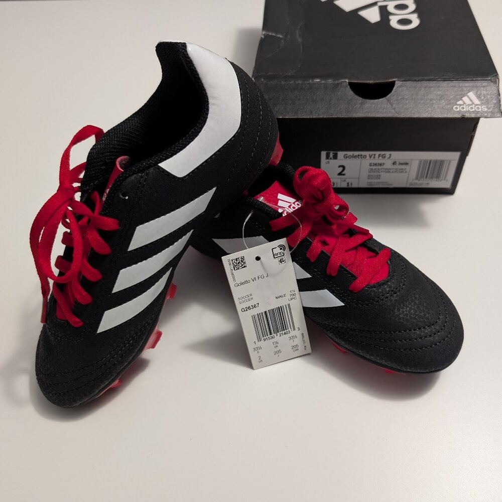 Kids Adidas Goletto Soccer Cleats